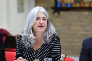 Ministra de Vivienda, Catalina Velasco.